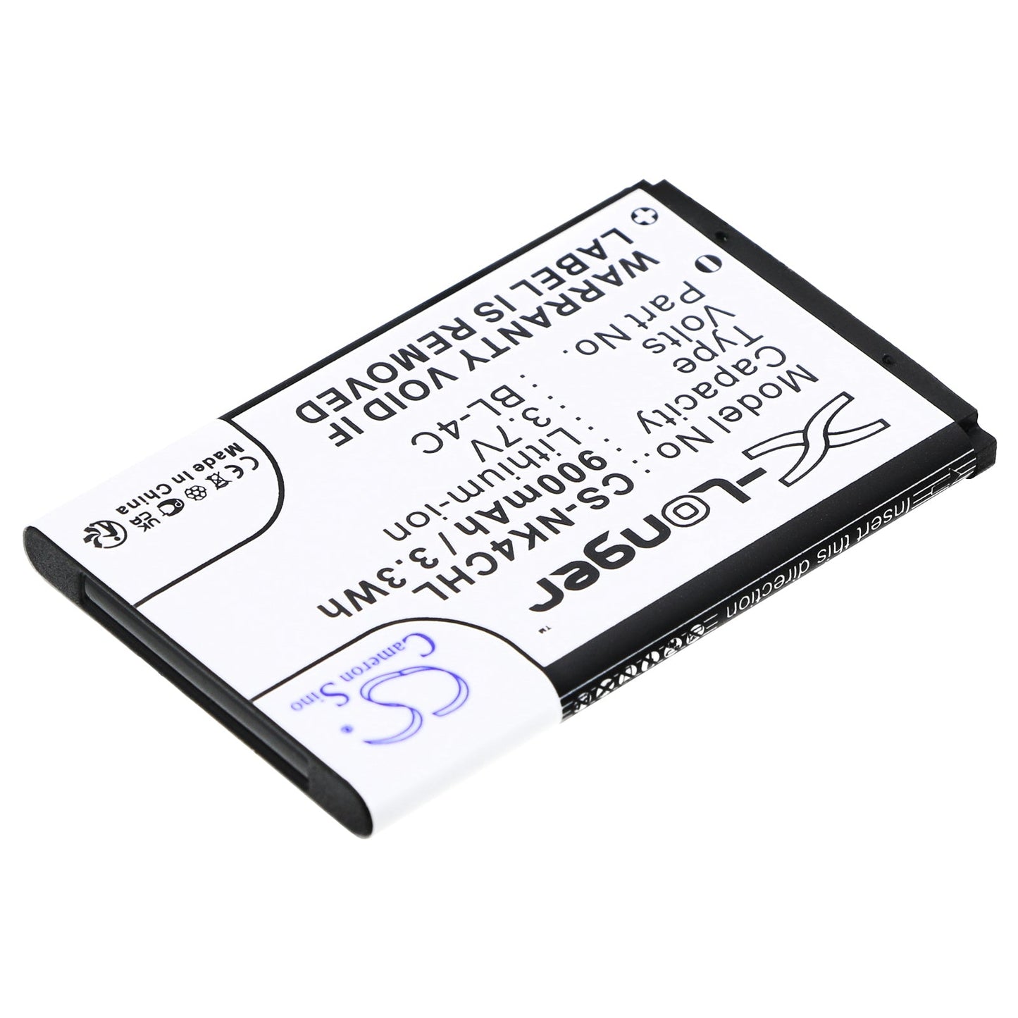Replacement Battery for Rollei Compactline 83 – Camera – 900mAh / 3.33Wh / 3.7V