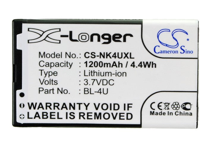 Replacement Battery for Vertu  Constellation Ayxta – Mobile, SmartPhone – 1200mAh / 4.44Wh / 3.7V