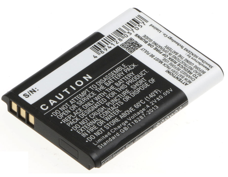 Replacement Battery for Rollei 10050 – Camera – 900mAh / 3.33Wh / 3.7V
