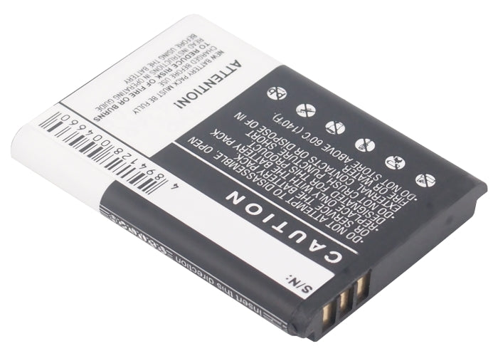 Replacement Battery for Rollei 10050 – Camera – 750mAh / 2.78Wh / 3.7V