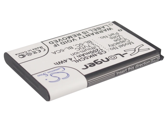 Replacement Battery for Teltonika  GH3000 – GPS, Navigator – 1200mAh / 4.44Wh / 3.7V