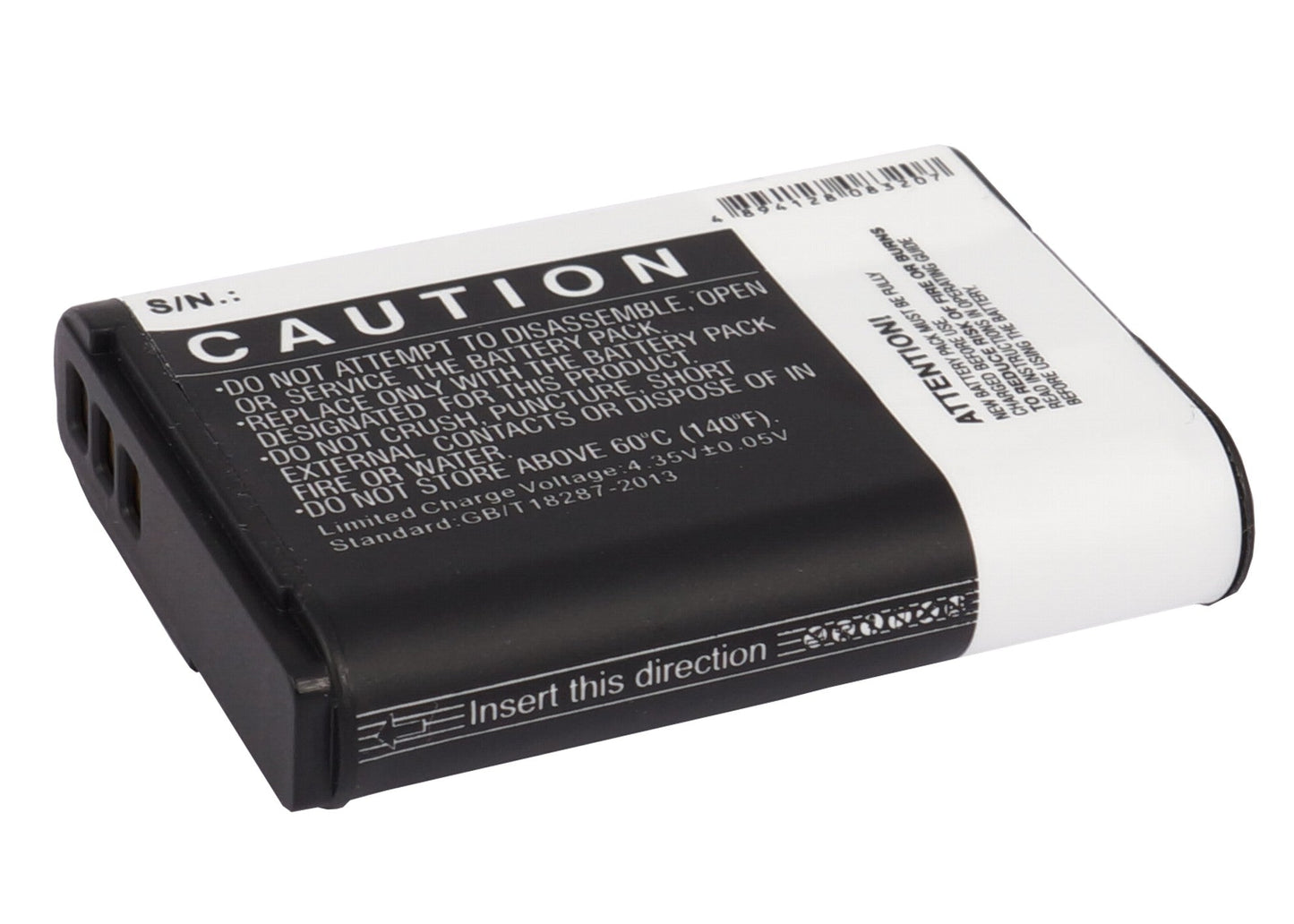 Replacement Battery for Nikon Coolpix P600 – Camera – 1700mAh / 6.46Wh / 3.8V