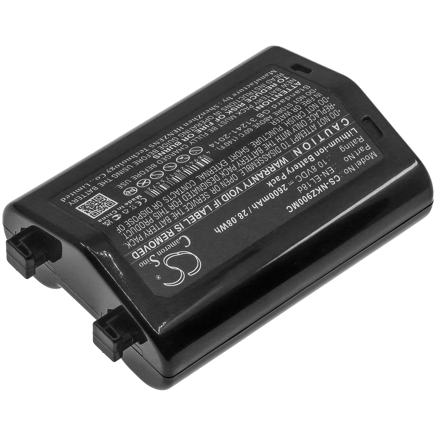Replacement Battery for NIKON D6 – Camera – 2600mAh / 28.08Wh / 10.8V