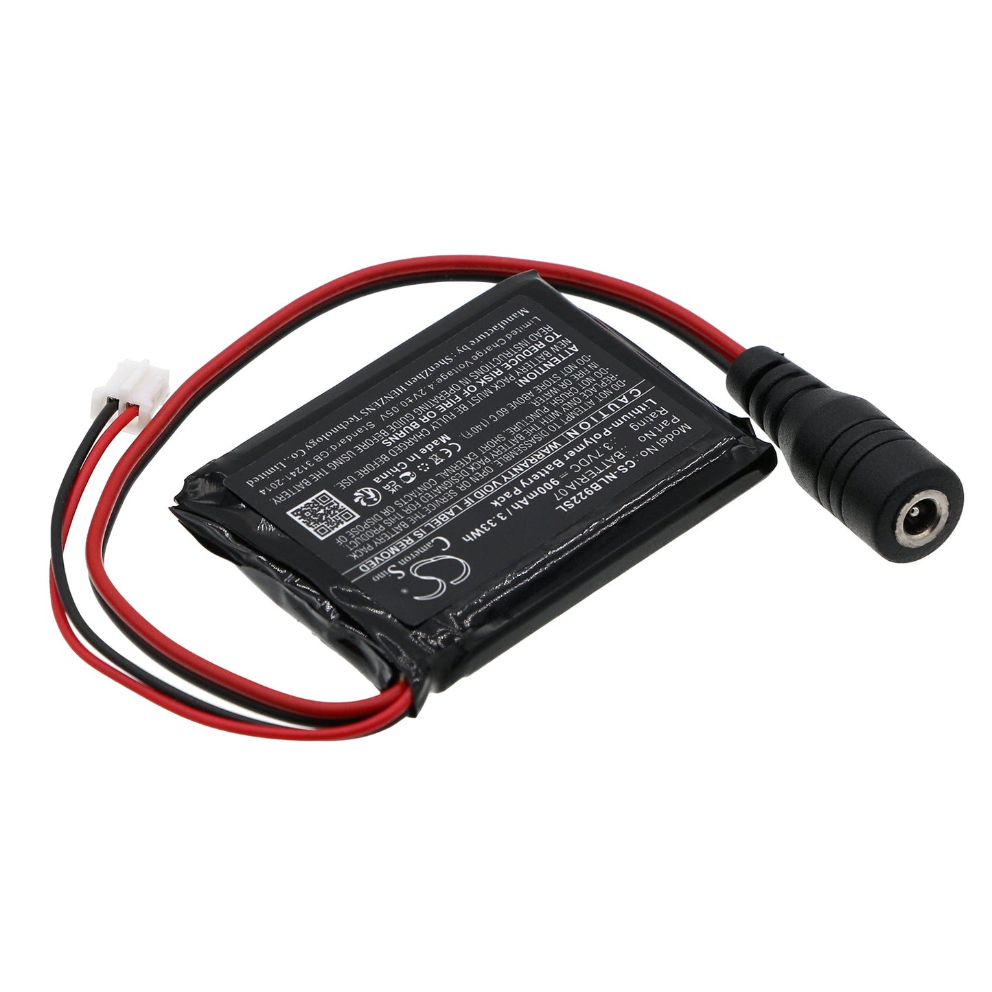 Replacement Battery for Nolan N-COM B902 L – Wireless Headset – 900mAh / 3.33Wh / 3.7V