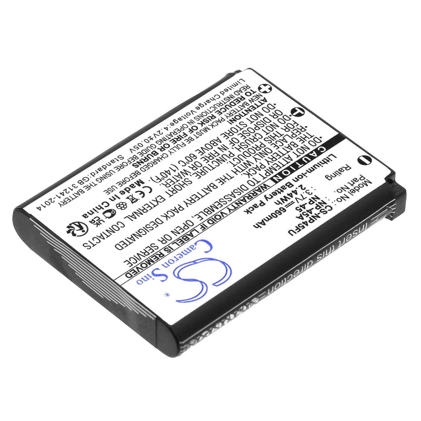 Replacement Battery for ALBA SL1031 – Camera – 660mAh / 2.44Wh / 3.7V