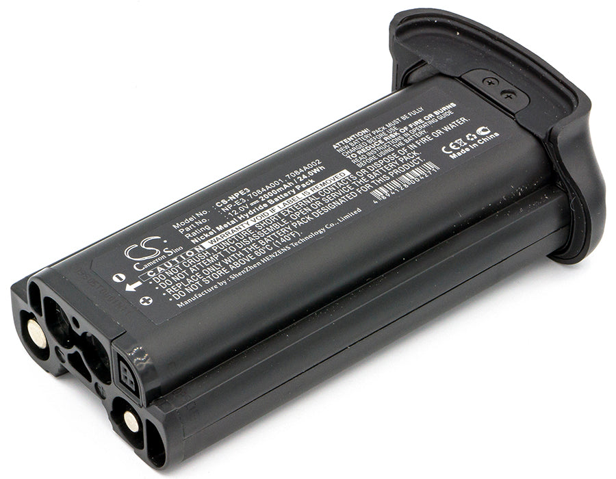 Replacement Battery for Canon EOS 1D – Camera – 2000mAh / 24.00Wh / 12.0V