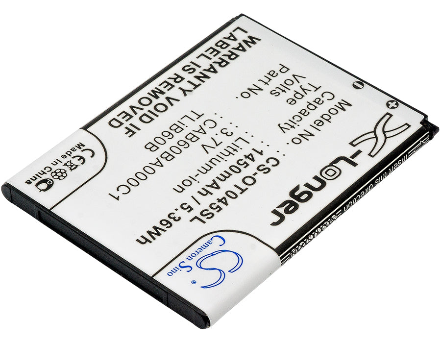 Replacement Battery for USCellular  ADR3045 – Mobile, SmartPhone – 1450mAh / 5.36Wh / 3.7V