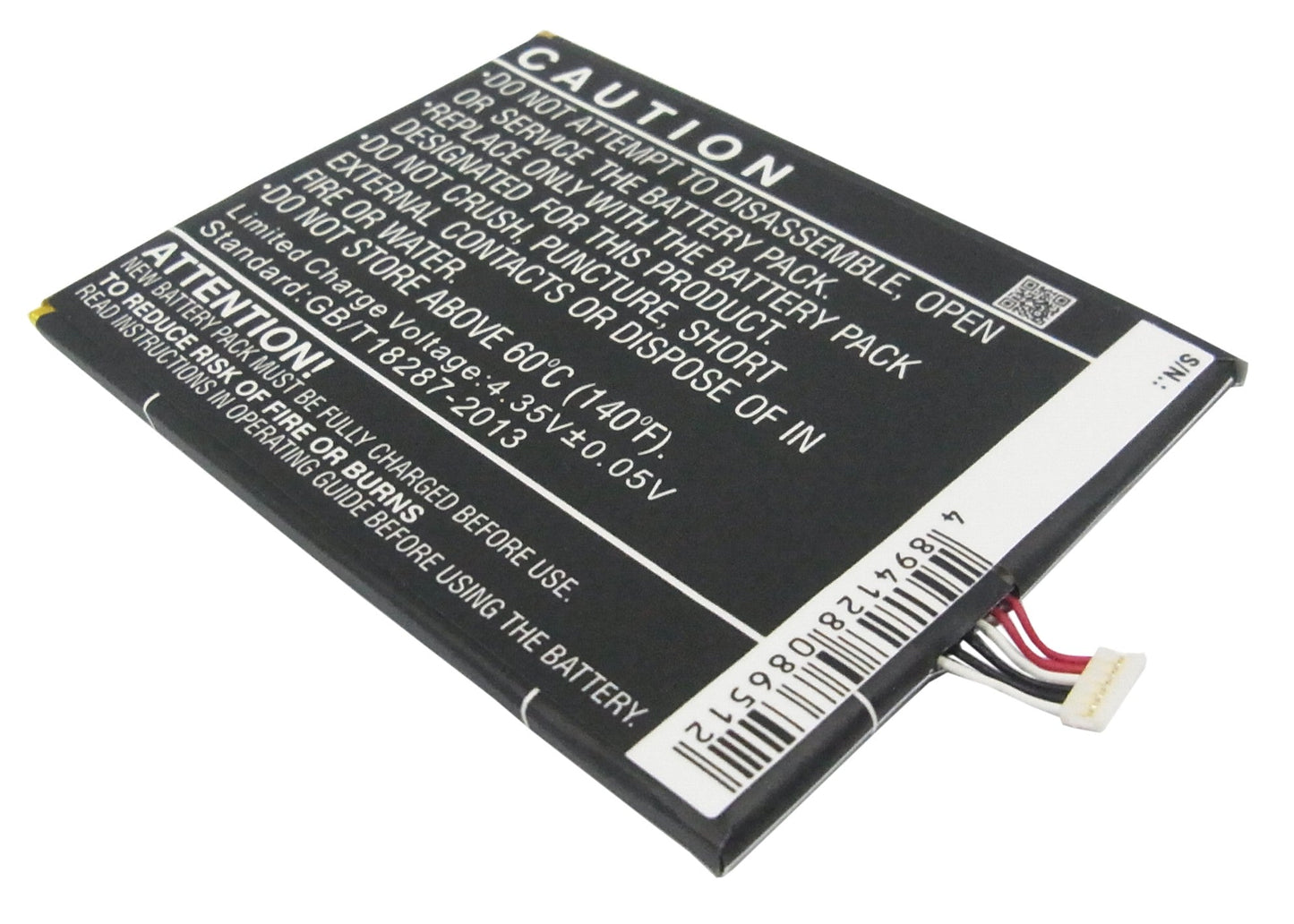 Replacement Battery for TCL  S950 – Mobile, SmartPhone – 2000mAh / 7.60Wh / 3.8V