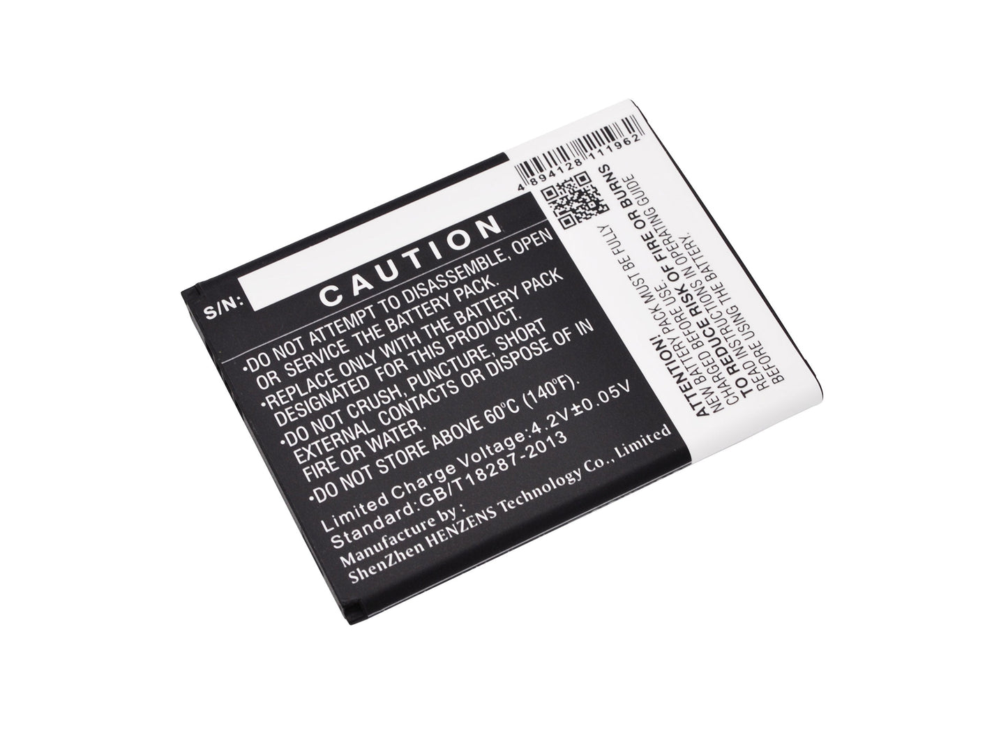 Replacement Battery for TRACFONE  A463 – Mobile, SmartPhone – 1450mAh / 5.37Wh / 3.7V