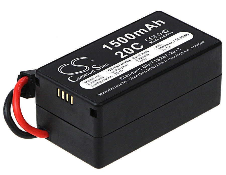 Replacement Battery for Parrot AR.Drone 1.0 – Drones – 1500mAh / 16.65Wh / 11.1V