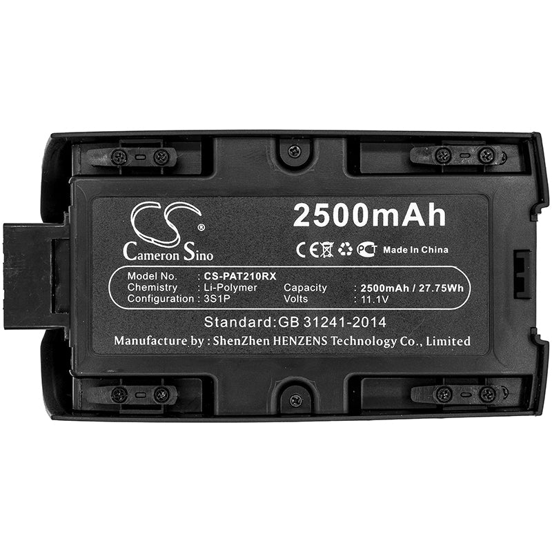 Replacement Battery for Parrot Bebop 2 – Drones – 2500mAh / 27.75Wh / 11.1V