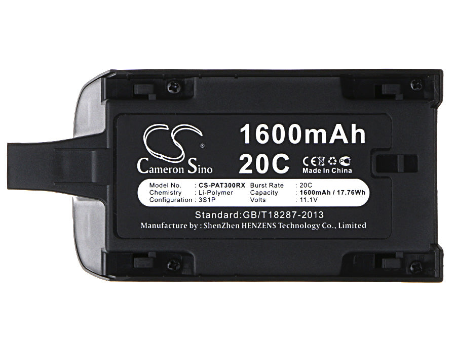 Replacement Battery for Parrot Bebop Drone 3.0 – Drones – 1600mAh / 17.76Wh / 11.1V