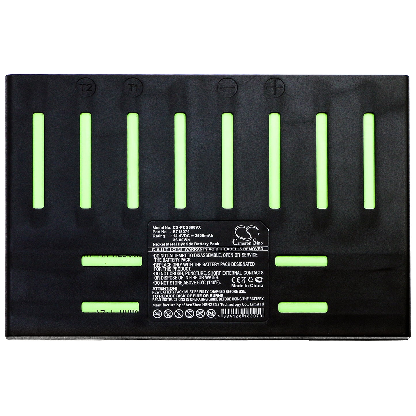 Replacement Battery for CleanMate Pro QQ6, QQ-5a, QQ-5S – 2500mAh / 36.00Wh