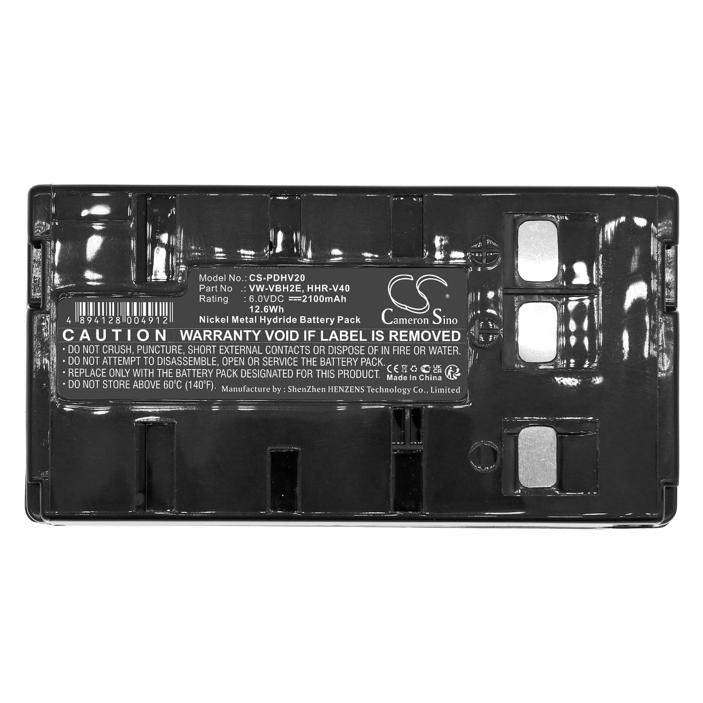 Replacement Battery for Blaupunkt CC-664 – Camera – 2100mAh / 12.60Wh / 6.0V