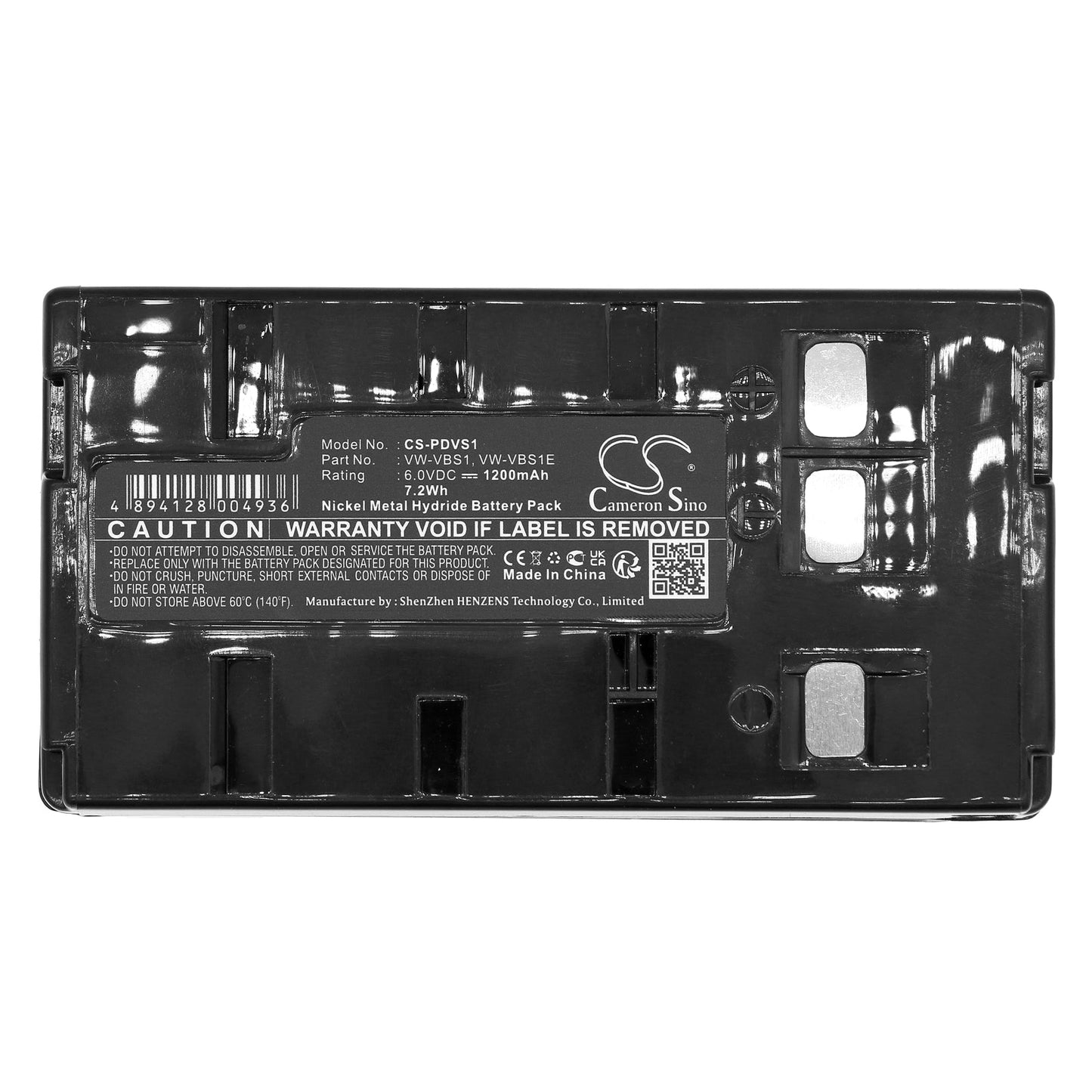 Replacement Battery for JVC BN-V10U – Camera – 1200mAh / 7.20Wh / 6.0V