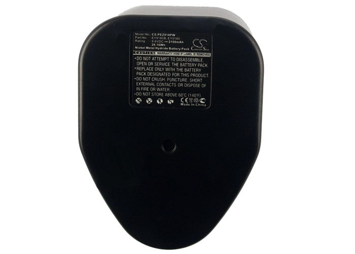 Replacement Battery for Panasonic EY6282EQK – Power Tools – 2100mAh/20.16Wh / 9.6V