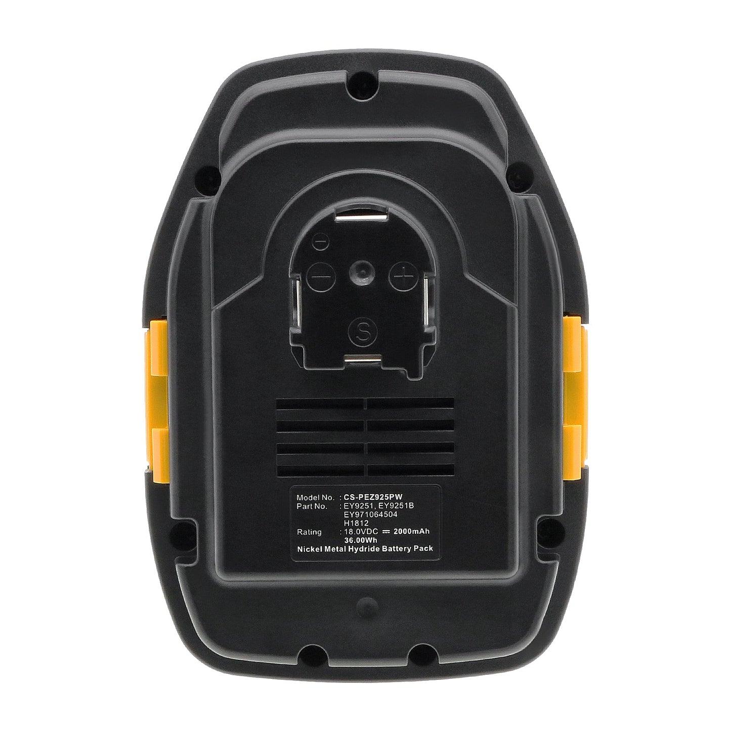Replacement Battery for Panasonic  EY3544 – Power Tools – 2000mAh / 36.00Wh / 18V