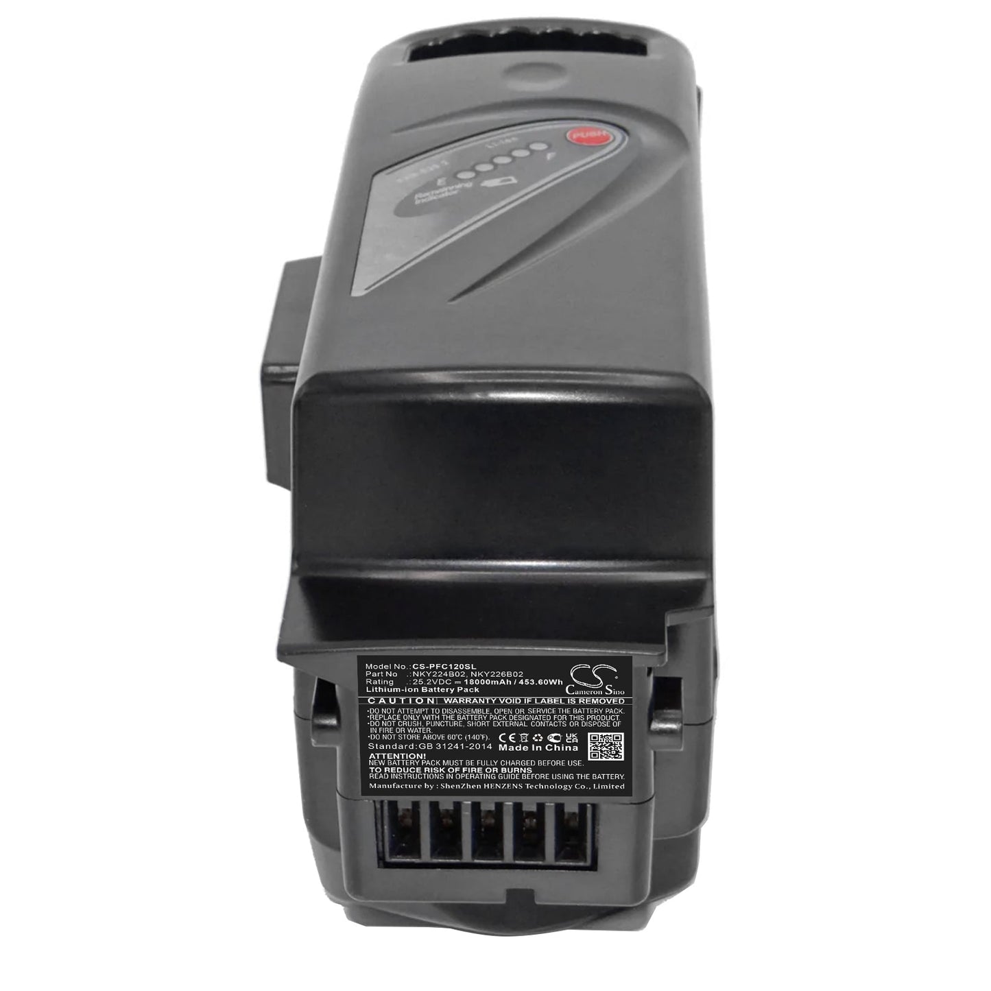 Replacement Battery for Victoria  Assen – Electric eBike – 18000mAh / 453.60Wh / 25.2V