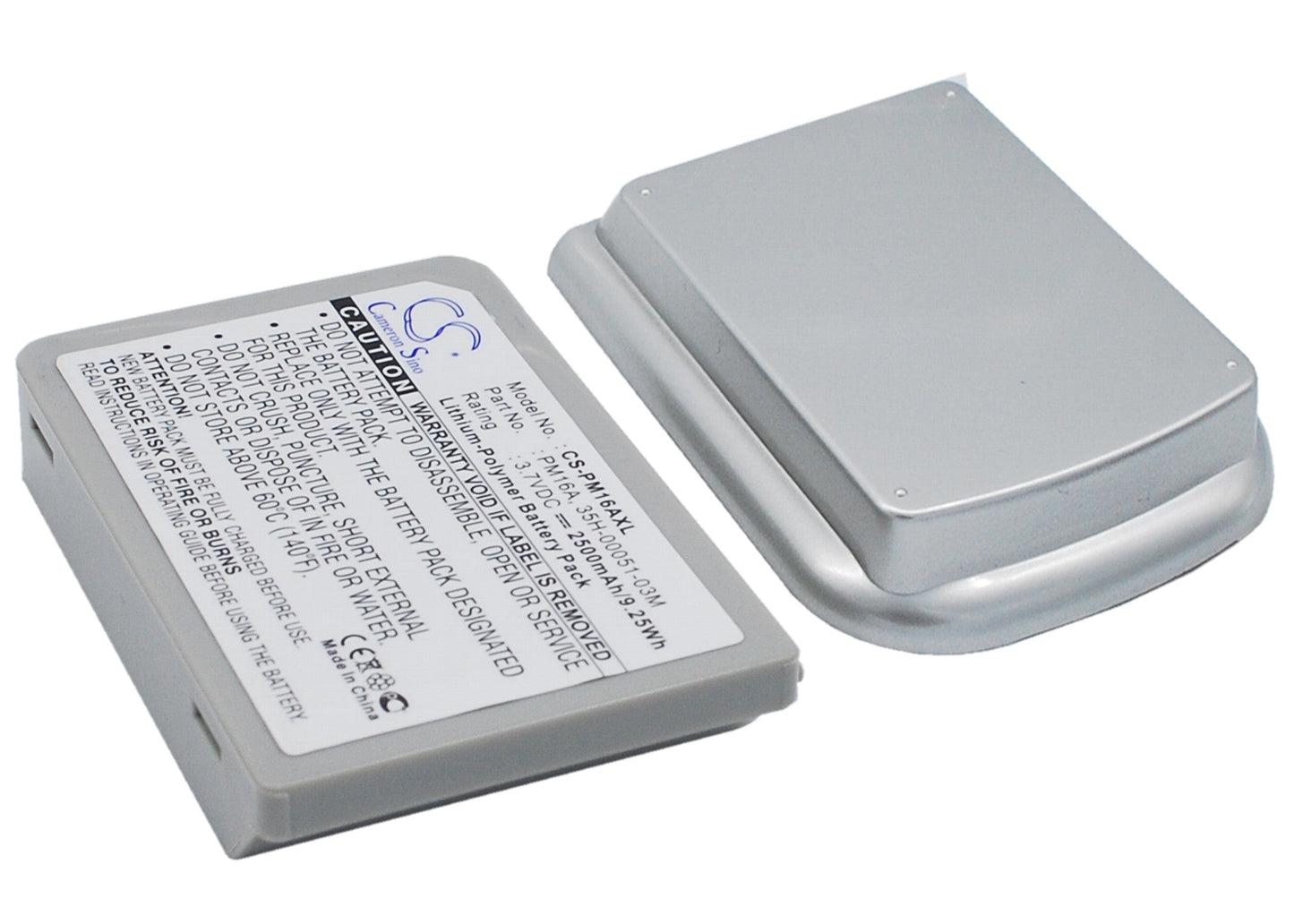 Replacement Battery for Vodafone VPA Compact – Mobile, SmartPhone – 2500mAh / 9.25Wh / 3.7V