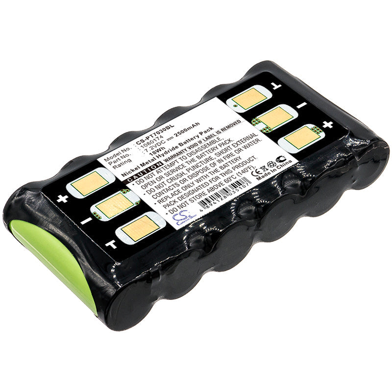 Replacement Battery for Teklogix  1915 – Barcode Scanner – 2500mAh / 18.00Wh / 7.2V