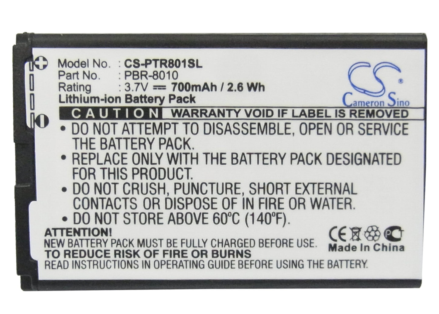 Replacement Battery for Verizon  Blitz – Mobile, SmartPhone – 700mAh / 3.7V