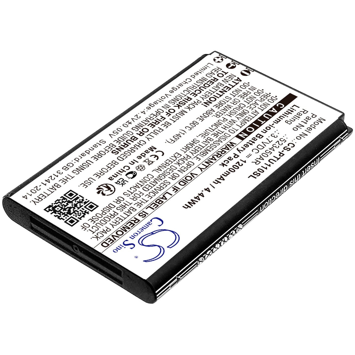 Replacement Battery for Techniphone  ISI 2 – Mobile, SmartPhone – 1200mAh / 4.44Wh / 3.7V