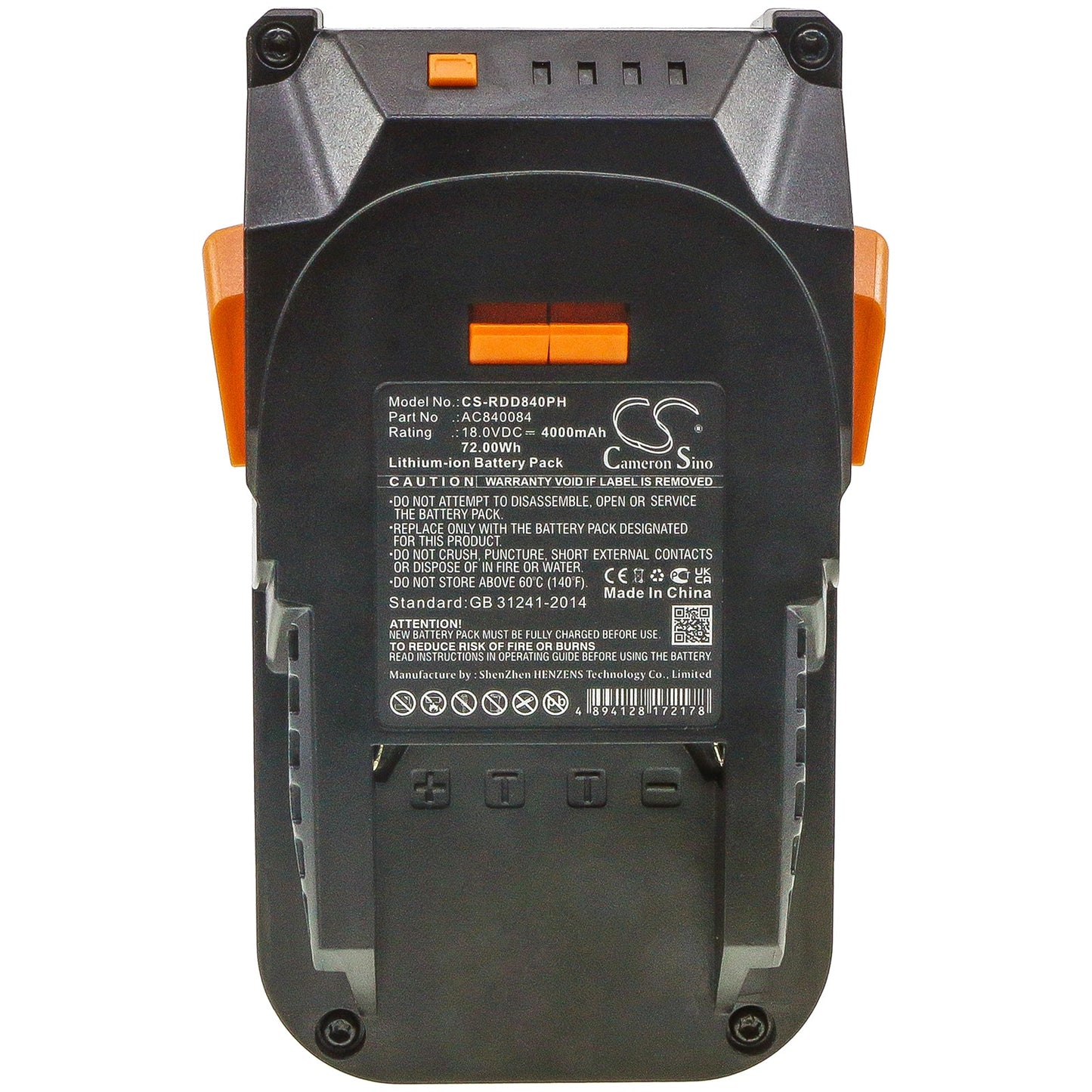 Replacement Battery for AEG BFL 18 – Power Tools – 4000mAh / 72.00Wh / 18.0V