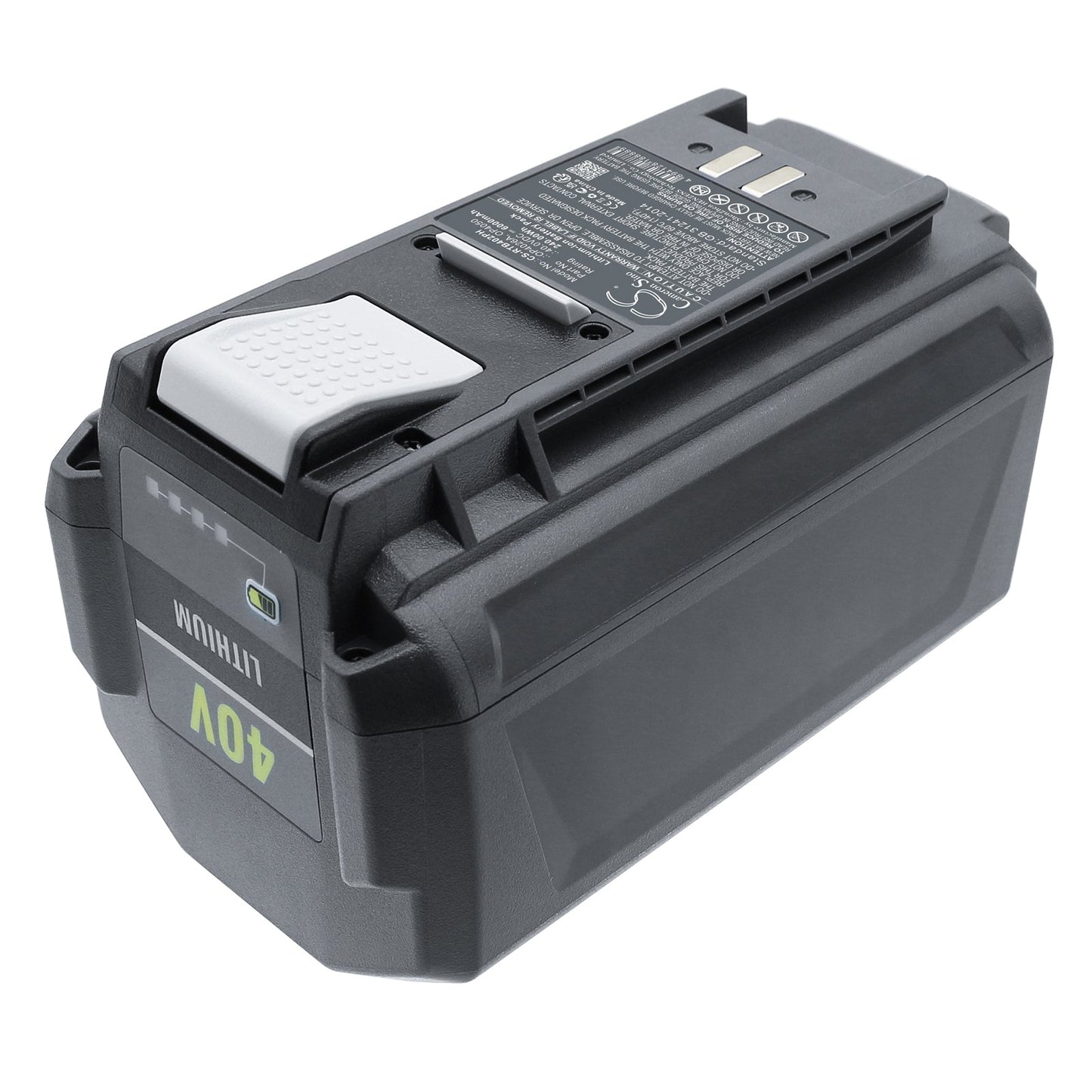Replacement Battery for Ryobi 40V 14 IN Brushless Chain Saw – Power Tools – 6000mAh / 240.00Wh / 40.0V