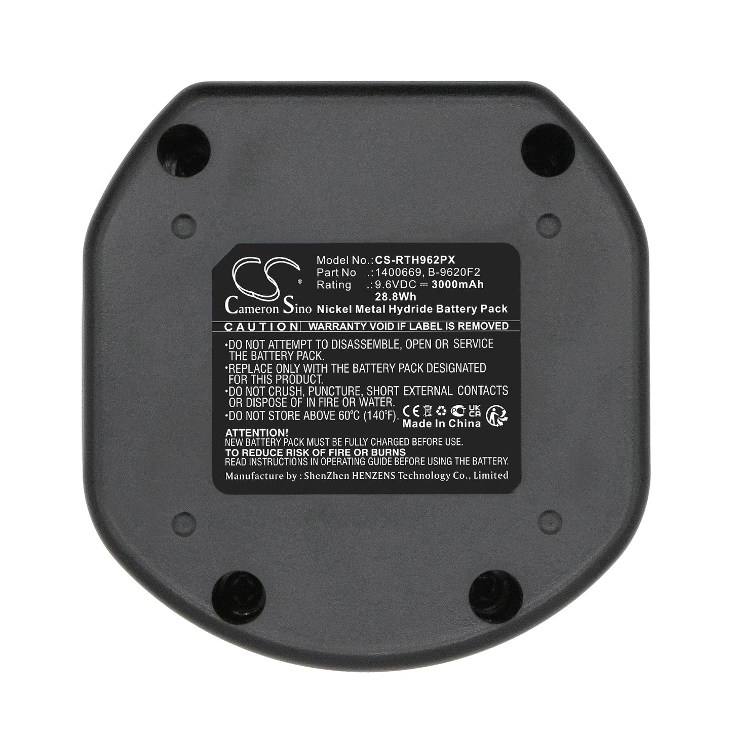 Replacement Battery for Paslode BD-72 – Power Tools – 3000mAh / 9.6V