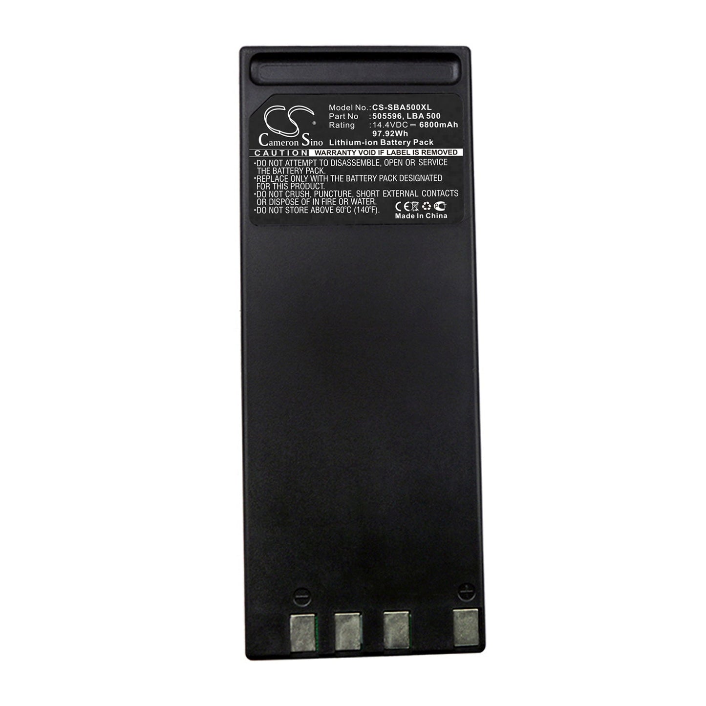 Replacement Battery for Sennheiser LSP 500 Pro – Wireless Headset – 6800mAh / 97.92Wh / 14.4V