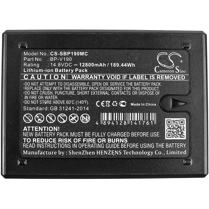 Replacement Battery for Sony PMW-400 – Camera – 12800mAh / 189.44Wh / 14.8V