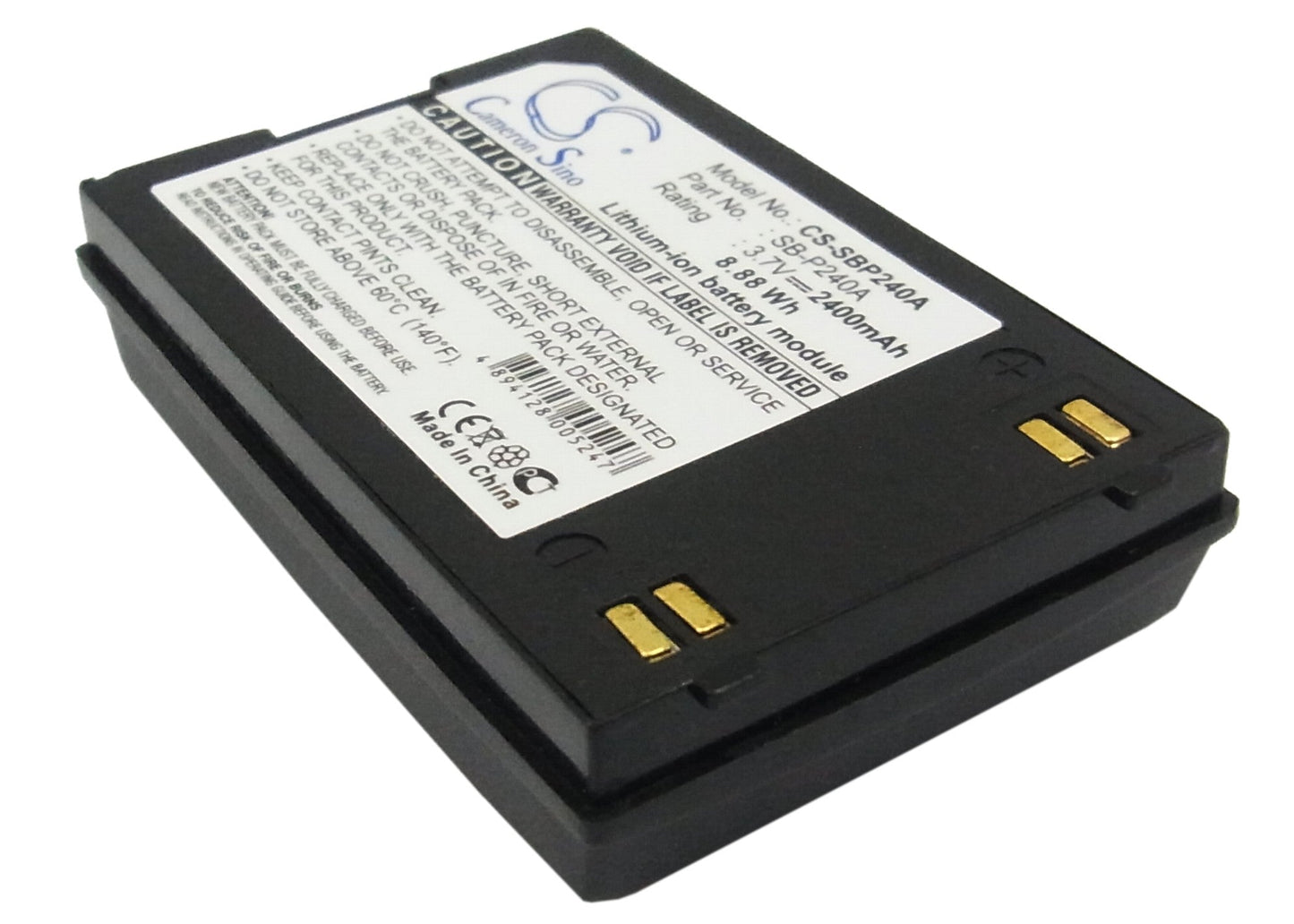 Replacement Battery for Samsung SC-MM10 – Camera – 2400mAh / 3.7V