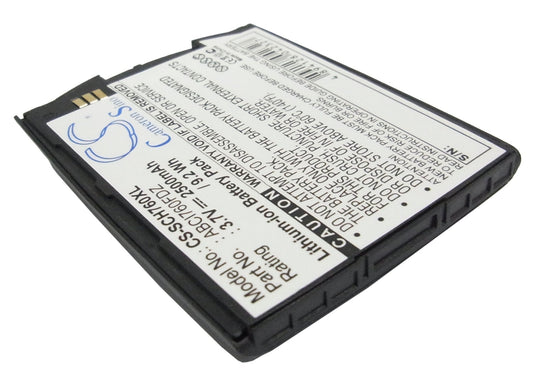 Replacement Battery for Verizon  SCH-I760 – Mobile, SmartPhone – 2500mAh/9.25Wh / 3.7V