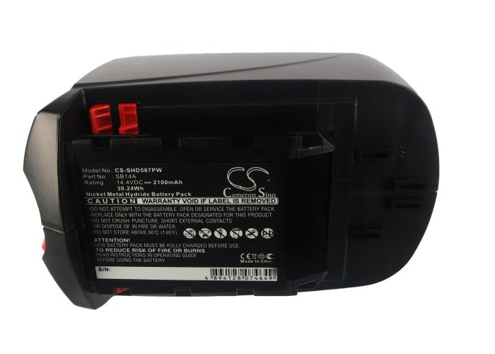 Replacement Battery for Skil 2587 – Power Tools – 2100mAh/30.24Wh / 14.4V