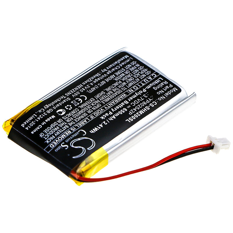 Replacement Battery for Sena SMH-10S – Wireless Headset – 650mAh / 2.41Wh / 3.7V