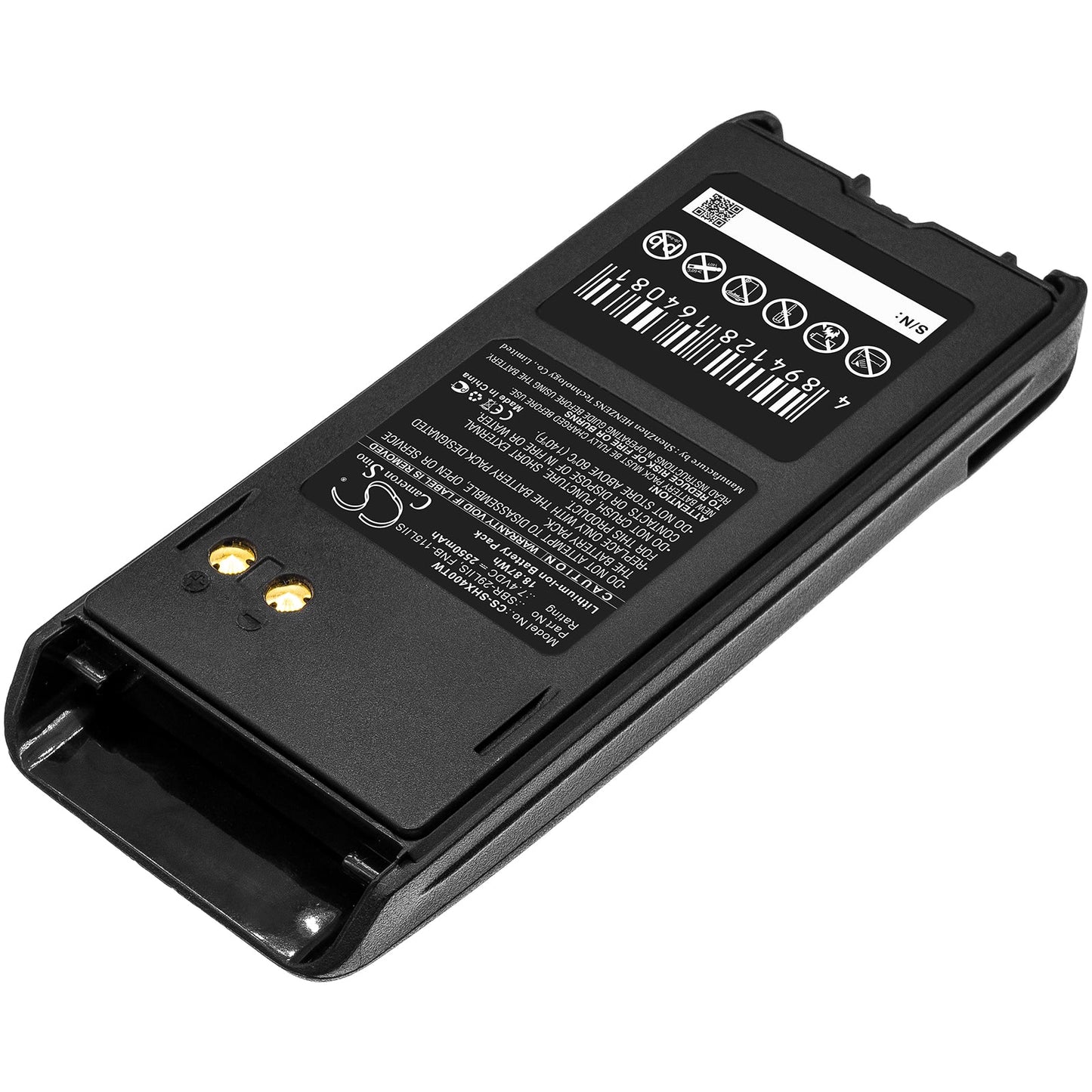 Replacement Battery for Standard Horizon HX400IS – Two-Way Radio – 2550mAh / 18.87Wh / 7.4V