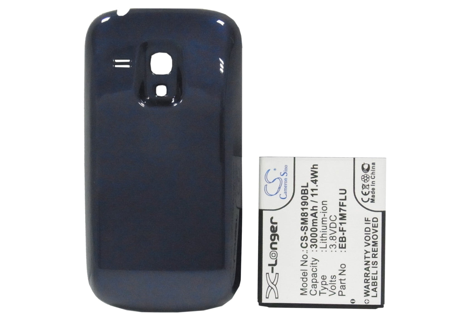 Replacement Battery for Samsung Galaxy S 3 Mini – Mobile, SmartPhone – 3000mAh / 11.4Wh / 3.8V