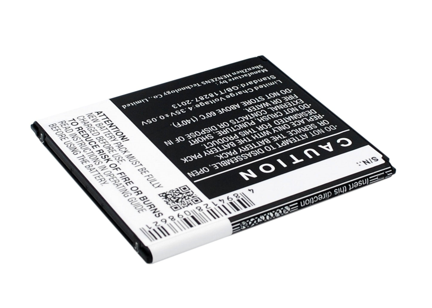 Replacement Battery for Samsung Galaxy Grand 3 – Mobile, SmartPhone – 2200mAh / 8.36Wh / 3.8V