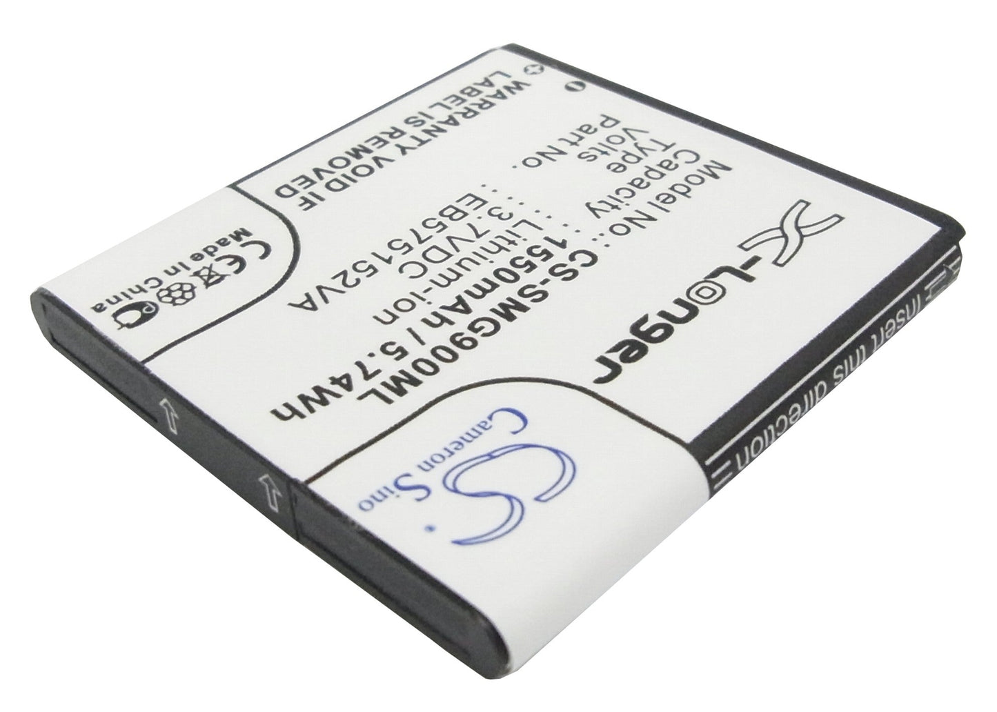 Replacement Battery for Verizon  – Mobile, SmartPhone – 1550mAh / 5.74Wh / 3.7V