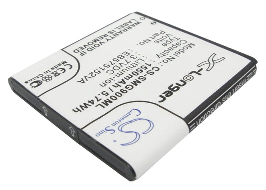 Replacement Battery for Verizon  – Mobile, SmartPhone – 1550mAh / 5.74Wh / 3.7V