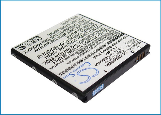 Replacement Battery for Verizon  – Mobile, SmartPhone – 1250mAh/4.63Wh / 3.7V
