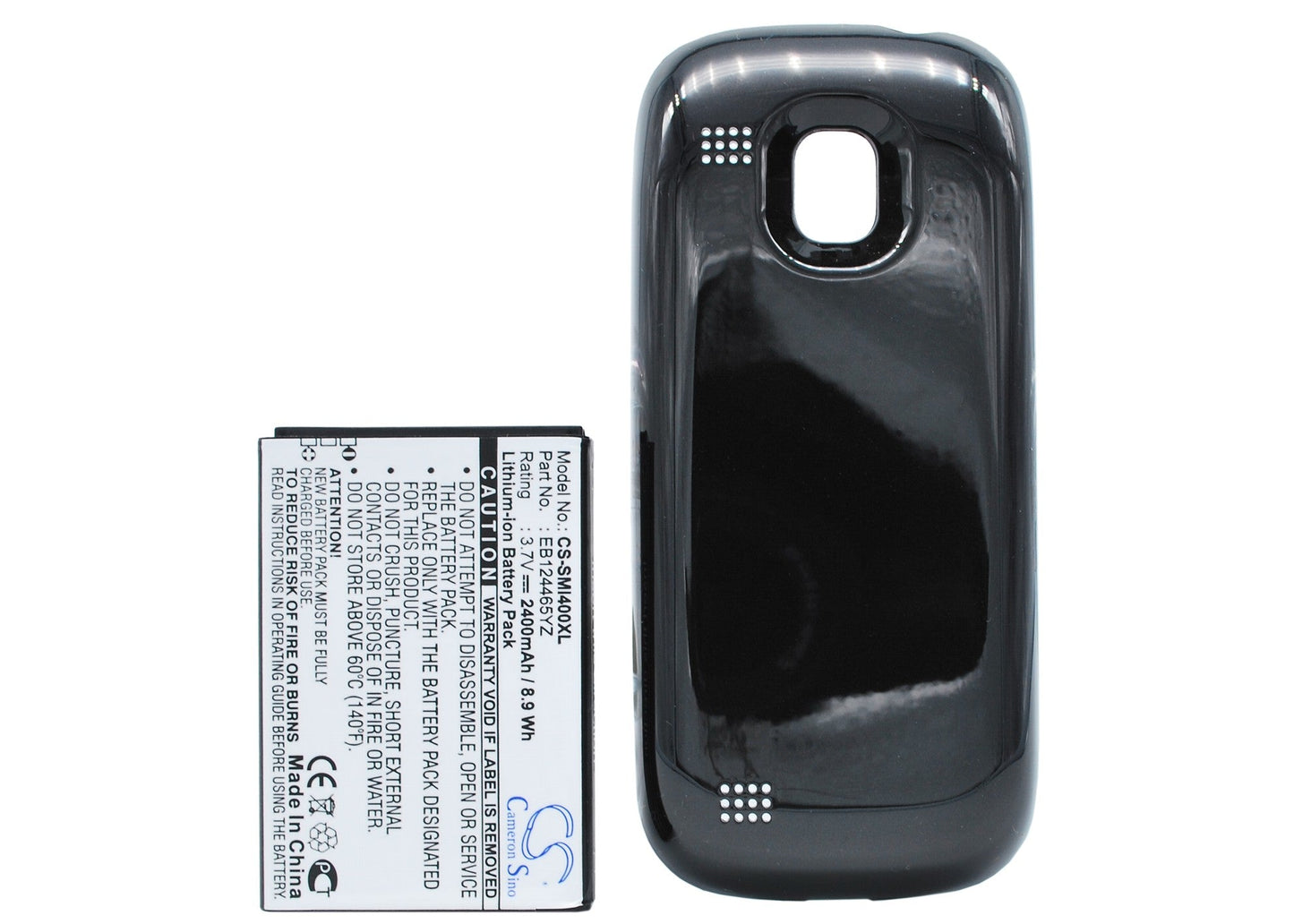 Replacement Battery for Samsung Galaxy S i400 – Mobile, SmartPhone – 2400mAh/8.88Wh / 3.7V