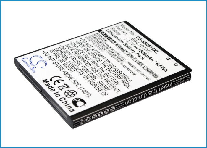 Replacement Battery for Verizon  Galaxy Nexus – Mobile, SmartPhone – 1800mAh/6.66Wh / 3.7V
