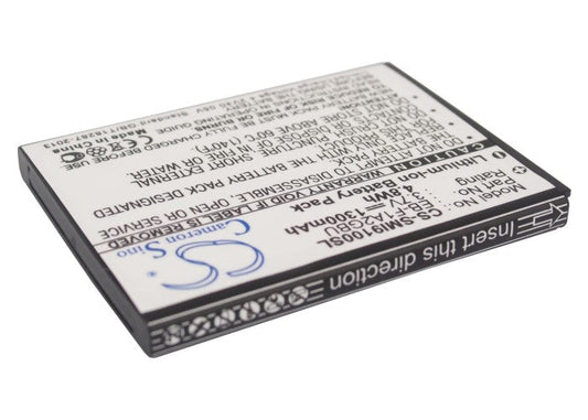 Replacement Battery for USCellular  Galaxy S II – Mobile, SmartPhone – 1300mAh / 4.81Wh / 3.7V