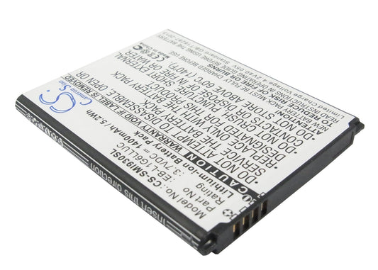 Replacement Battery for Verizon  Galaxy S3 – Mobile, SmartPhone – 1400mAh / 5.18Wh / 3.7V