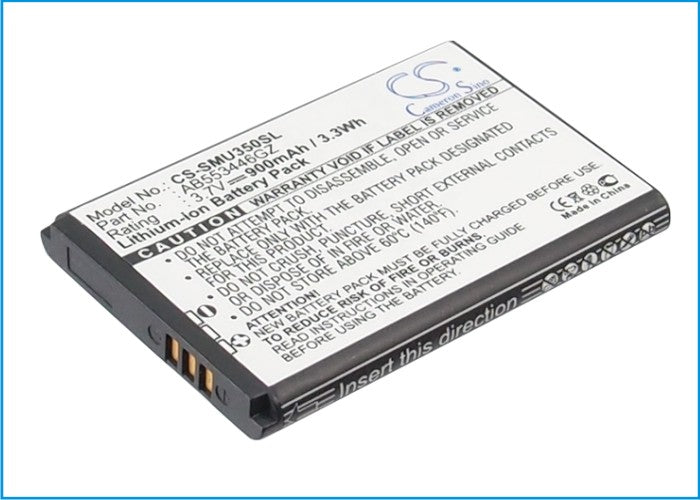 Replacement Battery for Verizon  Gusto 2 – Mobile, SmartPhone – 900mAh / 3.33Wh / 3.7V