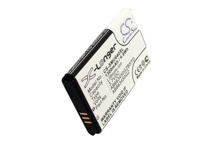 Replacement Battery for Verizon  Convoy 3 – Mobile, SmartPhone – 1300mAh/4.81Wh / 3.7V