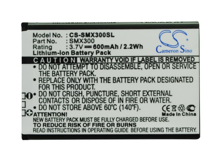 Replacement Battery for Samsung X300 – Mobile, SmartPhone – 600mAh / 3.7V
