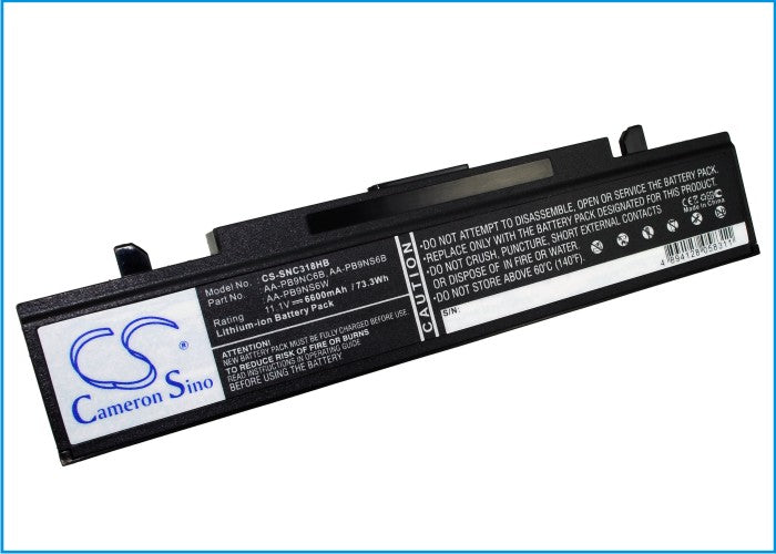 Replacement Battery for Samsung NP-540-JS03AU – Notebook, Laptop – 6600mAh / 73.26Wh / 11.1V