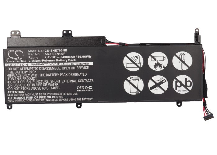 Replacement Battery for Samsung 700T – Notebook, Laptop – 5400mAh / 39.96Wh / 7.4V